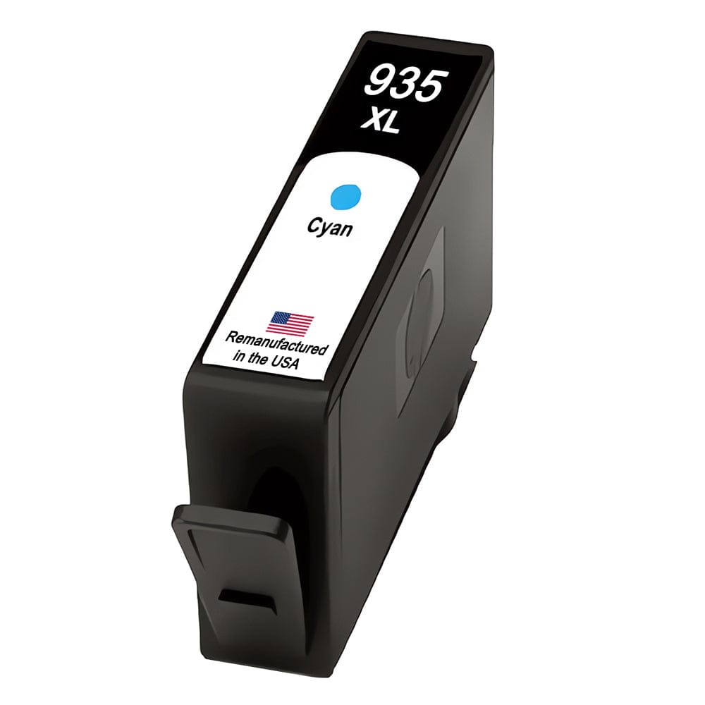 U.S. Remanufactured for HP 935XL (C2P24AN) Cyan Ink Cartridge - Allprintheads