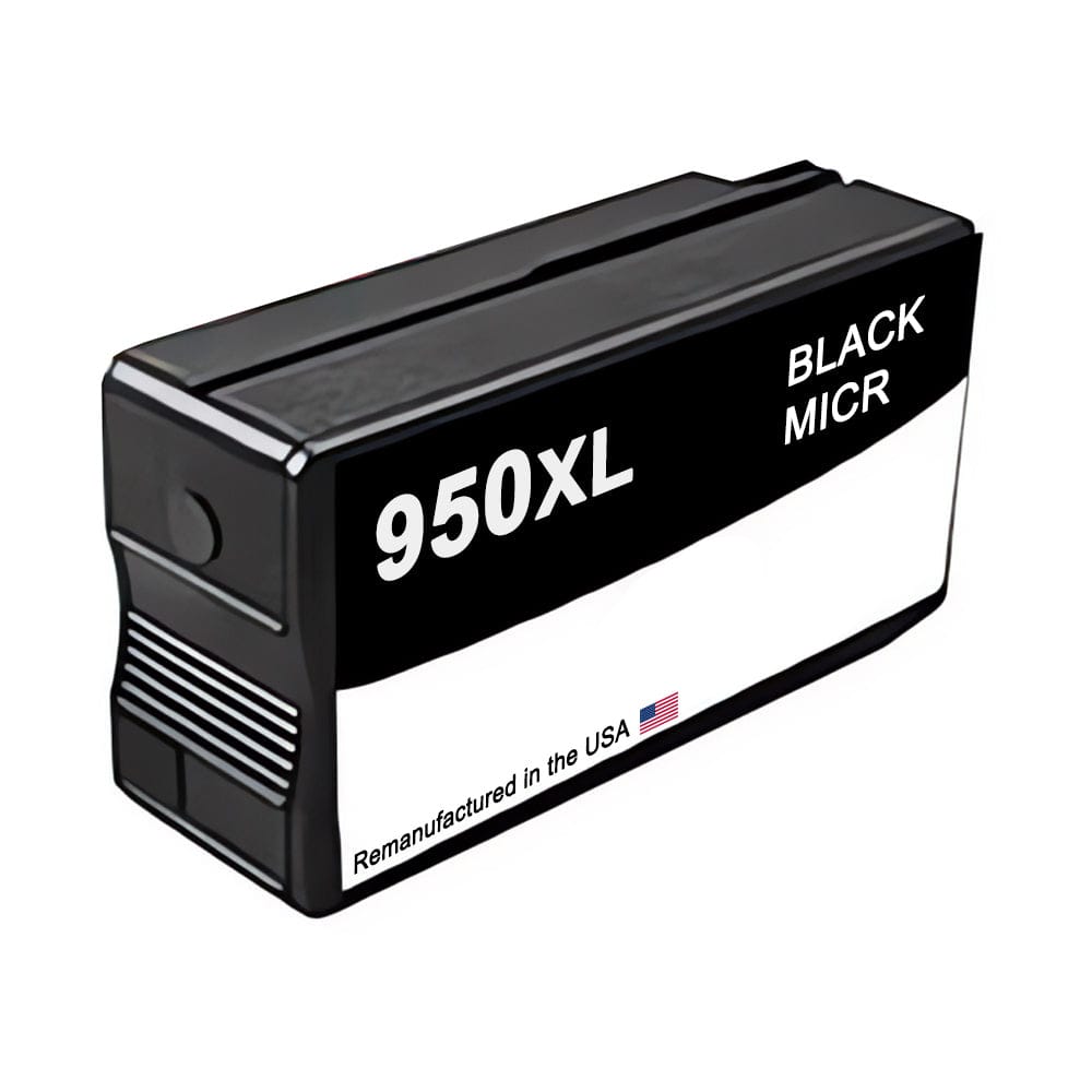 U.S. Remanufactured for HP 950XL (CN045AN) Black MICR Ink Cartridge - Allprintheads