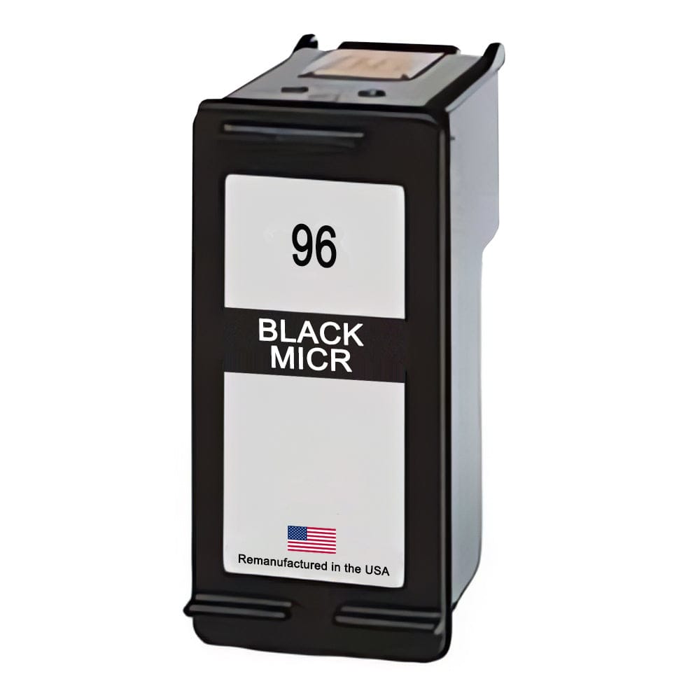 U.S. Remanufactured for HP 96 (C8767WN) Black MICR Ink Cartridge - Allprintheads