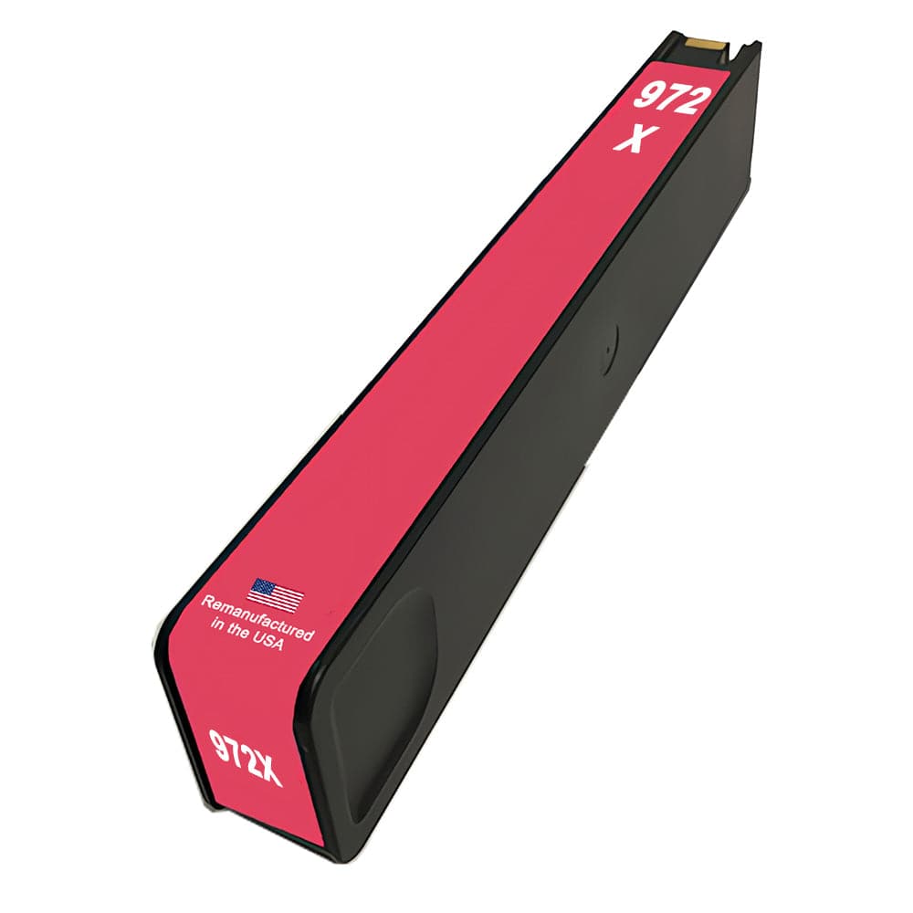 U.S. Remanufactured for HP 972X (L0S01AN) Magenta Ink Cartridge OEM Chip - Allprintheads