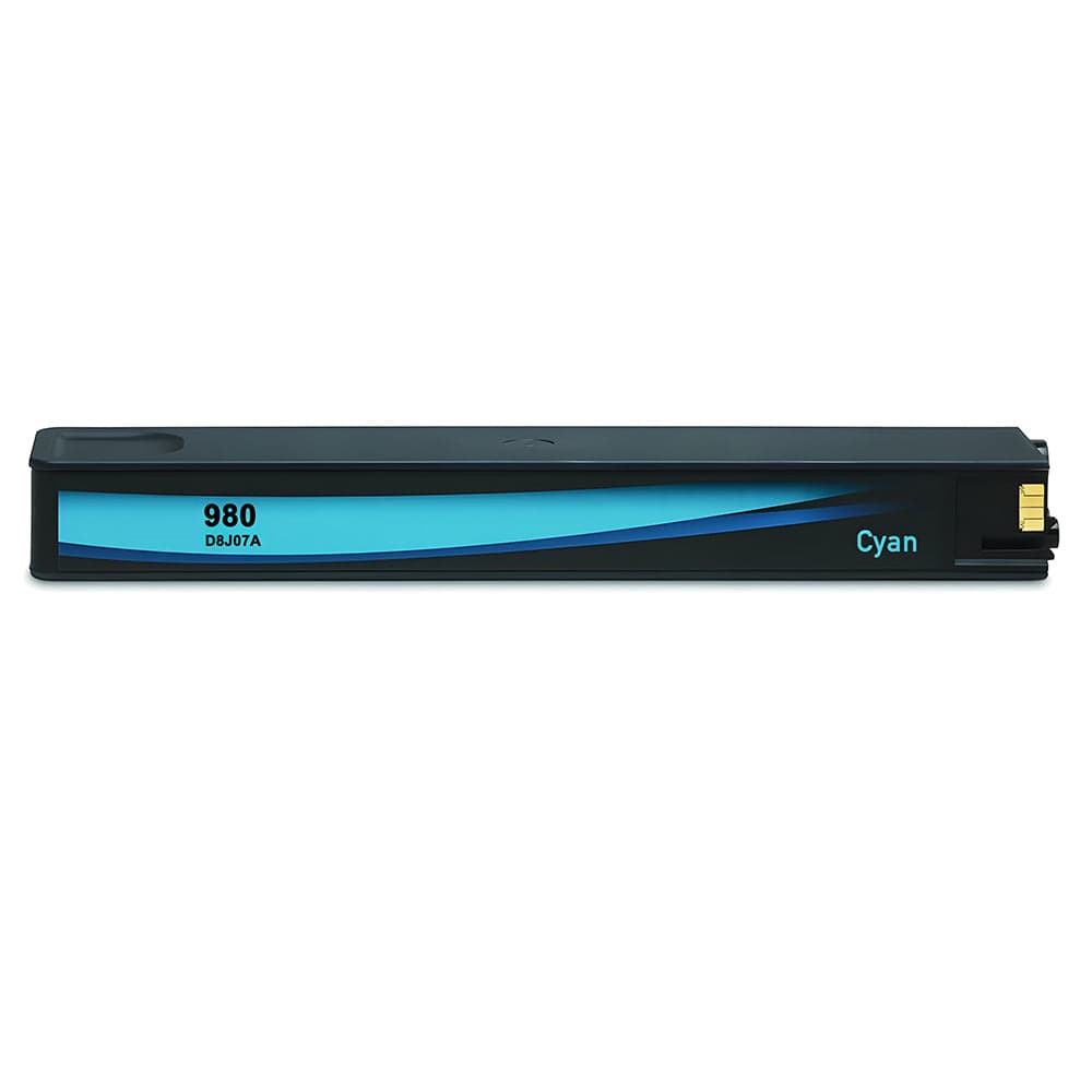 U.S. Remanufactured for HP 980 (D8J07A) Cyan Ink Cartridge New Chip - Allprintheads
