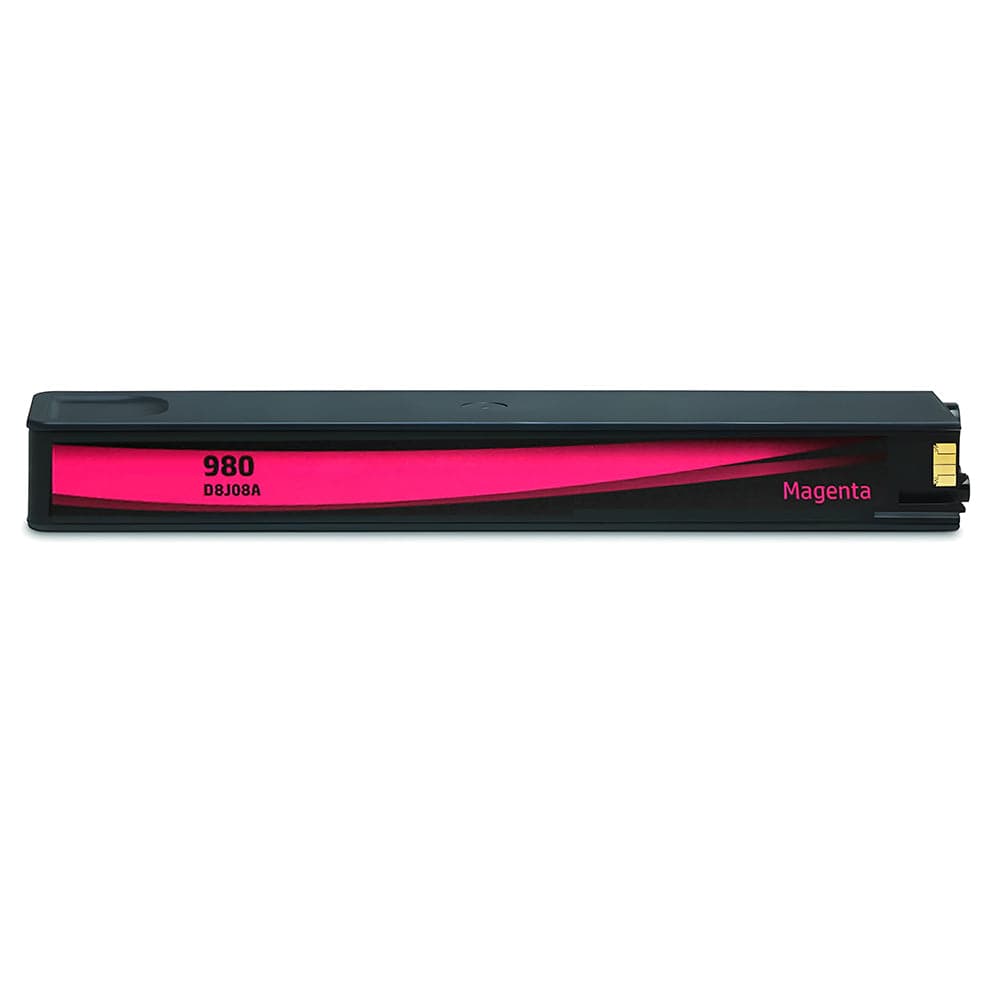 U.S. Remanufactured for HP 980 (D8J08A) Magenta Ink Cartridge OEM Chip - Allprintheads