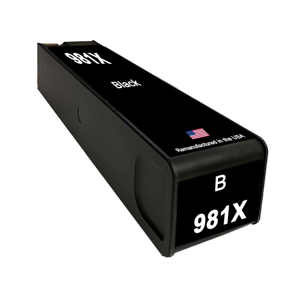 U.S. Remanufactured for HP 981X (L0R12A) Black Ink Cartridge - Allprintheads