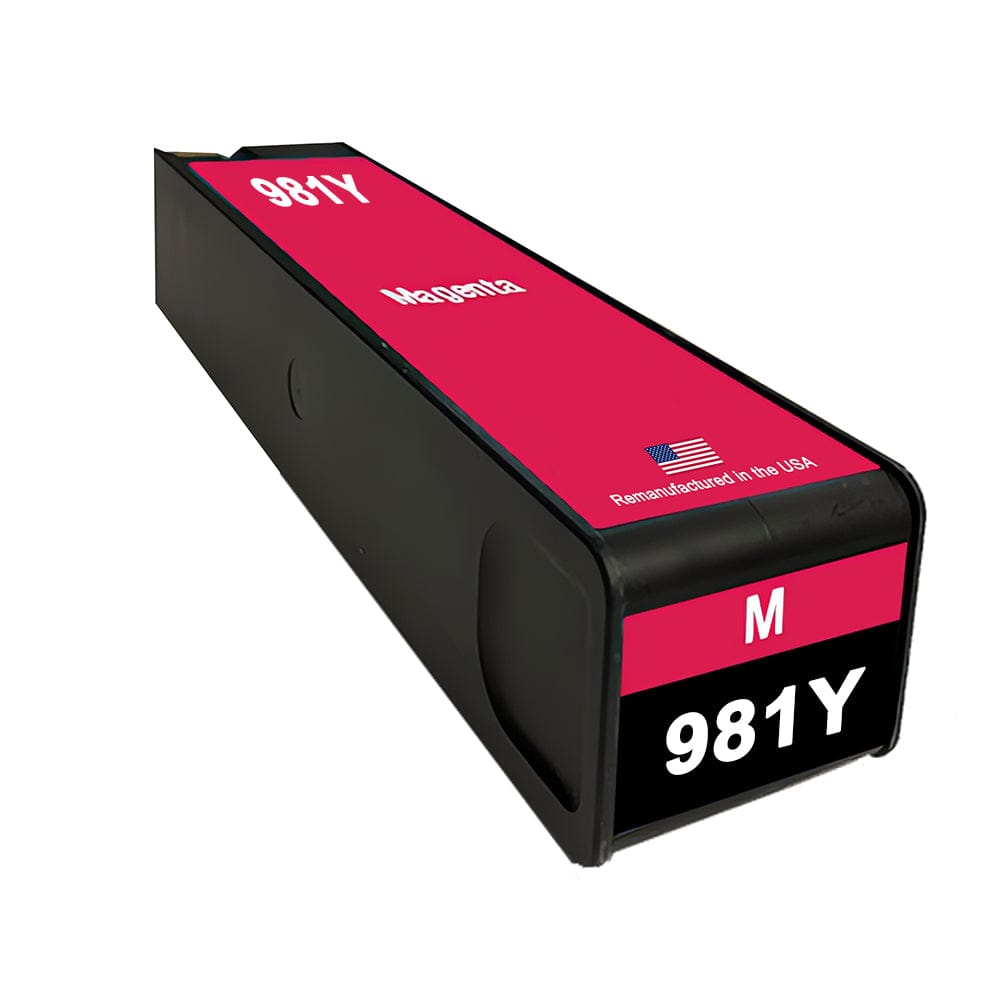 U.S. Remanufactured for HP 981Y (L0R14A) Magenta Ink Cartridge - Allprintheads