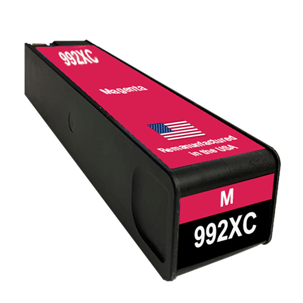 U.S. Remanufactured for HP 992XC (M0K11XC) Magenta Ink Cartridge OEM Chip - Allprintheads