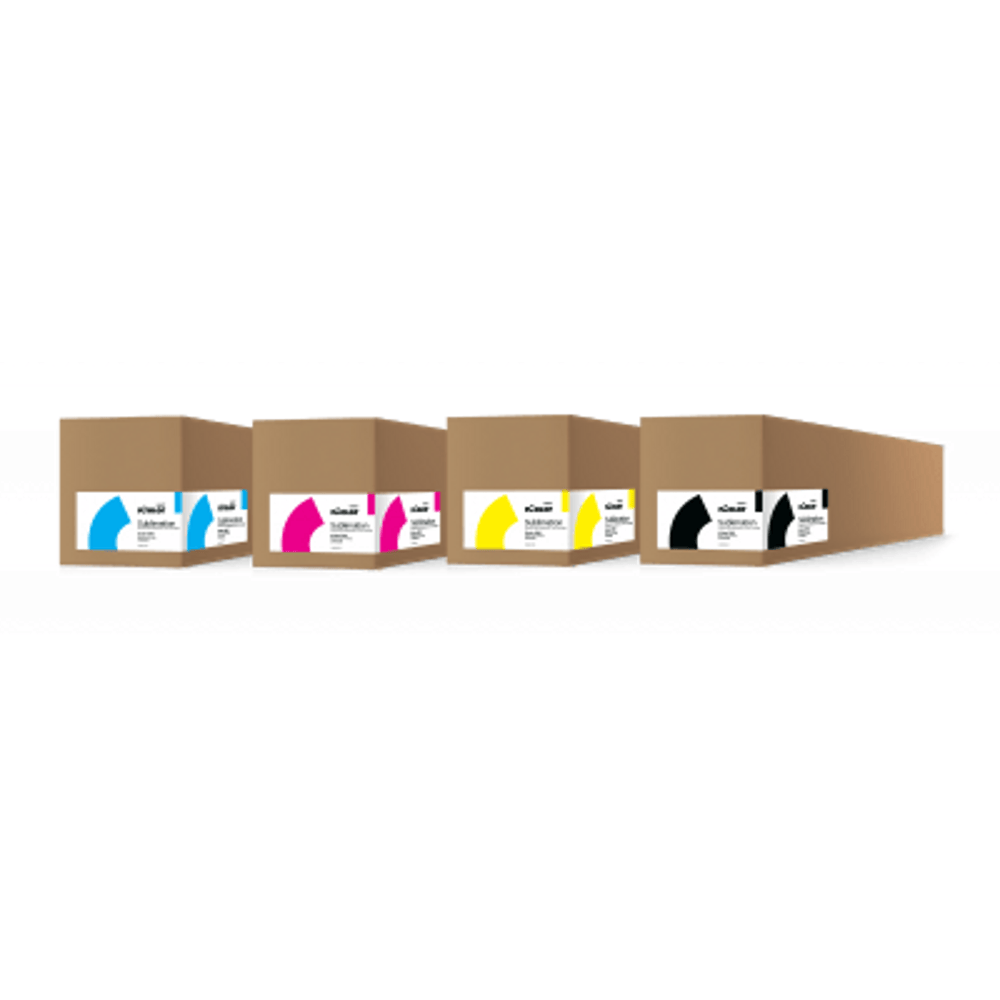 iColor 560 Dye Sublimation CMYK toner cartridge kit (7,000 pages) - ICT560SUBKIT - Allprintheads