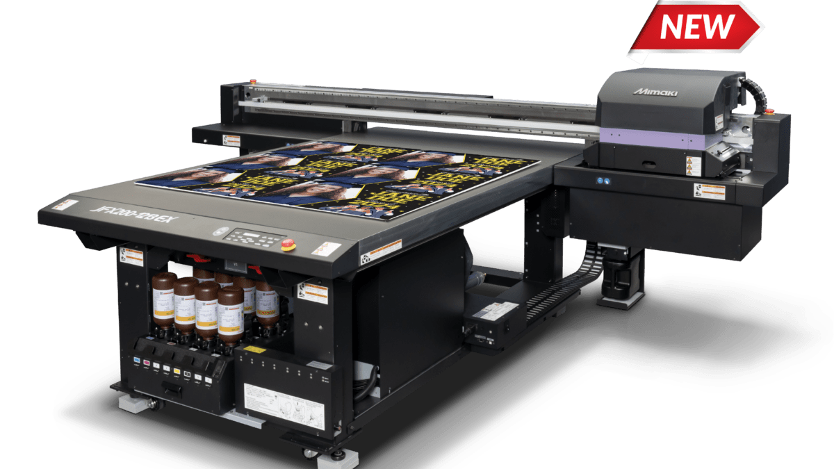 Mimaki JFX200-2513 EX UV flatbed printer