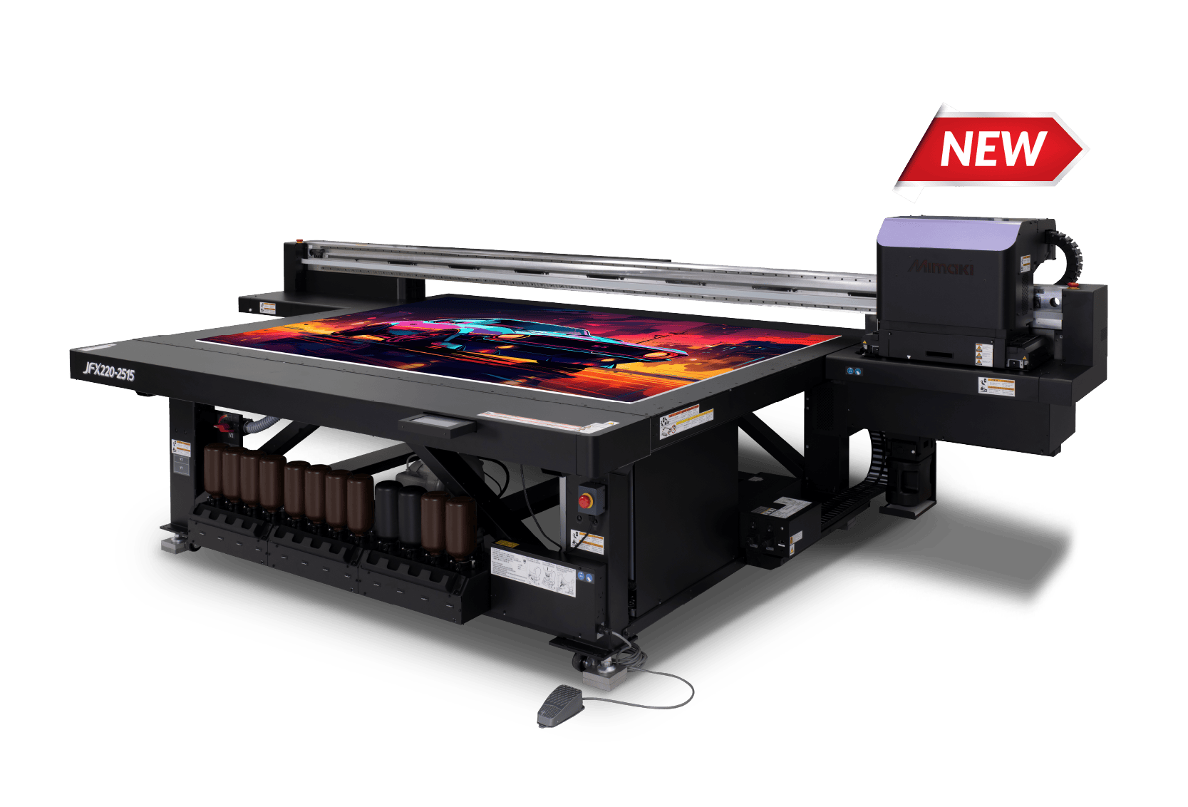 Mimaki JFX220-2515 wide format UV-LED flatbed printer