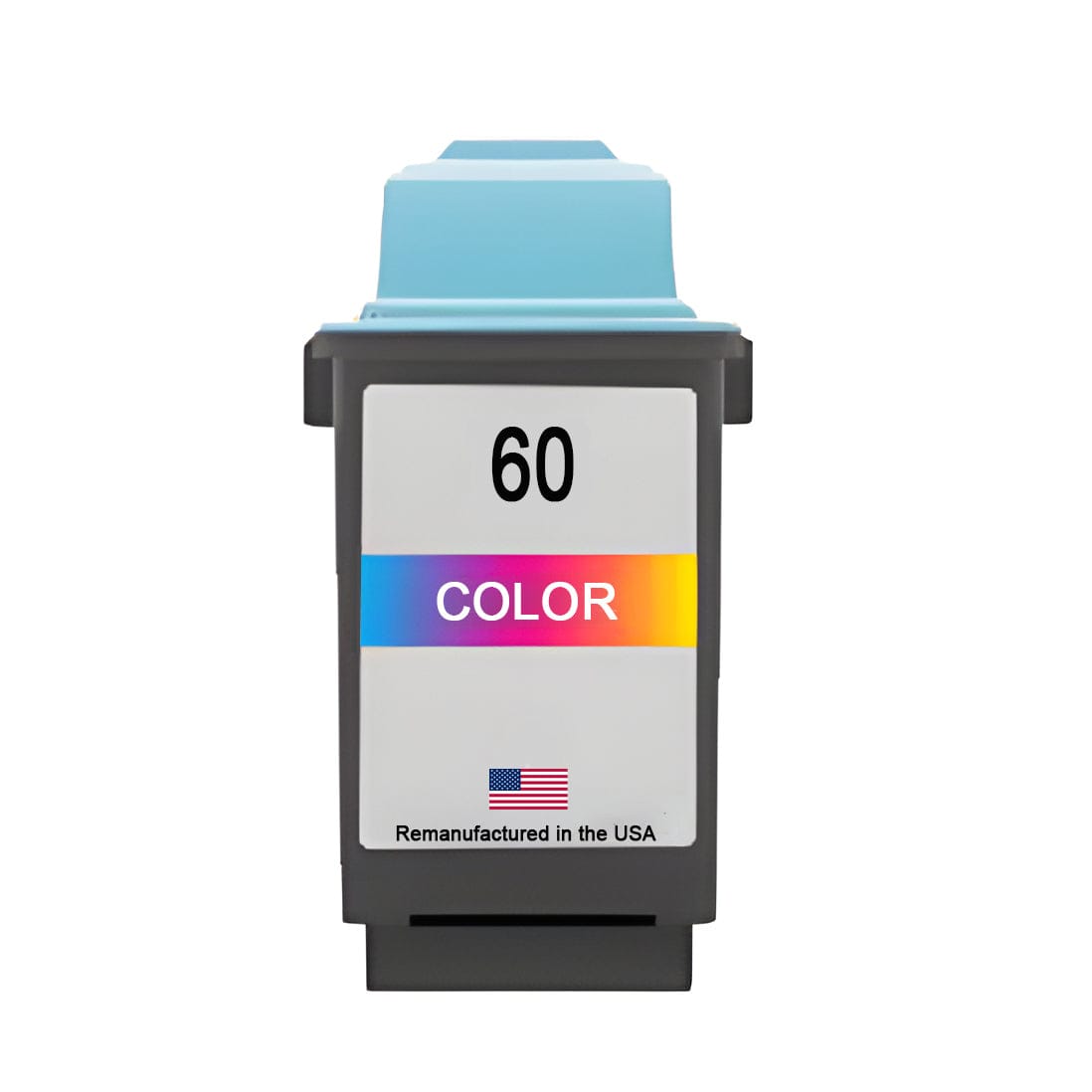 U.S. Remanufactured for Lexmark #60 17G0060 Color Ink Cartridge - Allprintheads