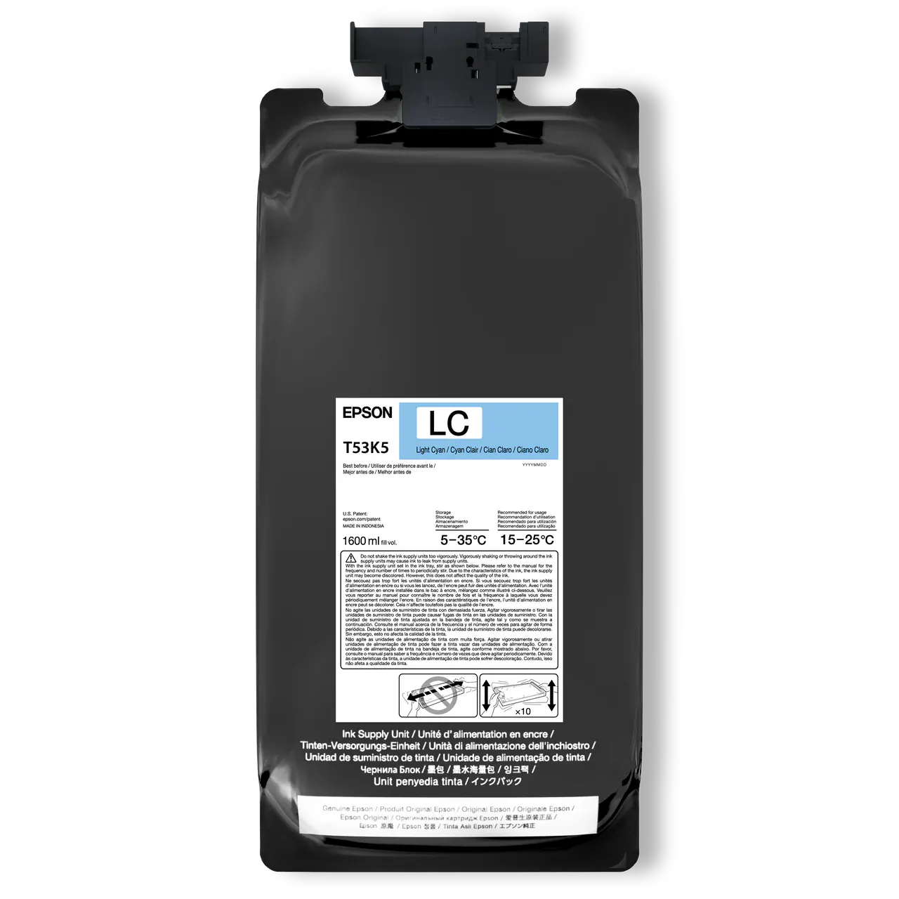 Epson T53K, 2 x 1,600 Ml High Density UltraChrome DS Ink Packs - Allprintheads