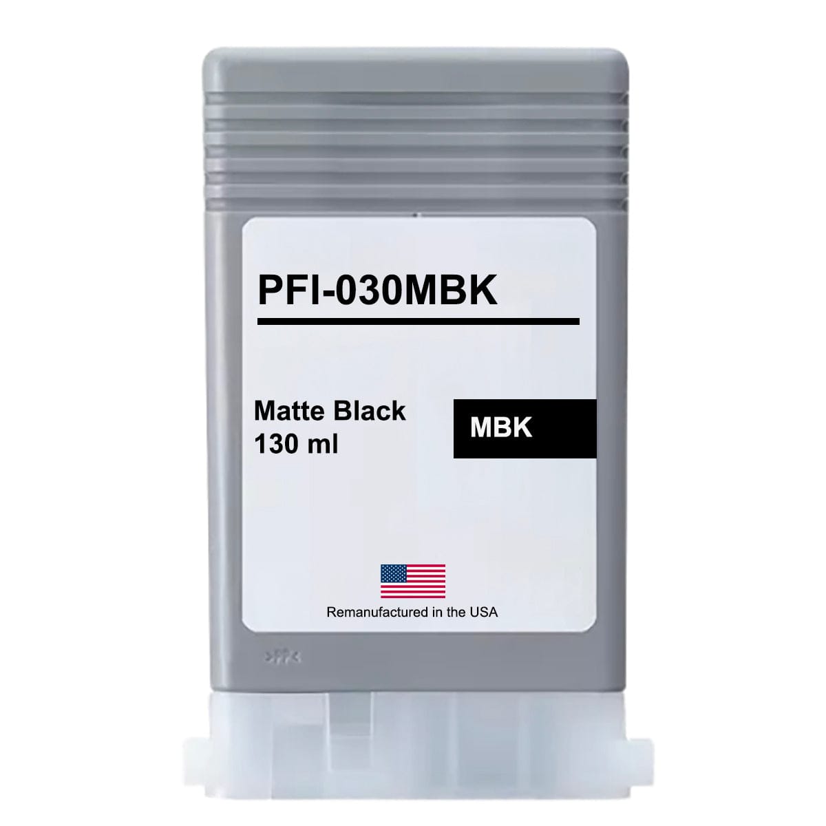 U.S. Remanufactured for Canon PFI-030 130mL Matte Black - Allprintheads