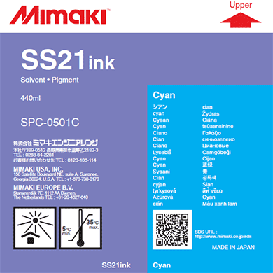 Mimaki SS21 440ml Cartridge - www.allprintheads.com