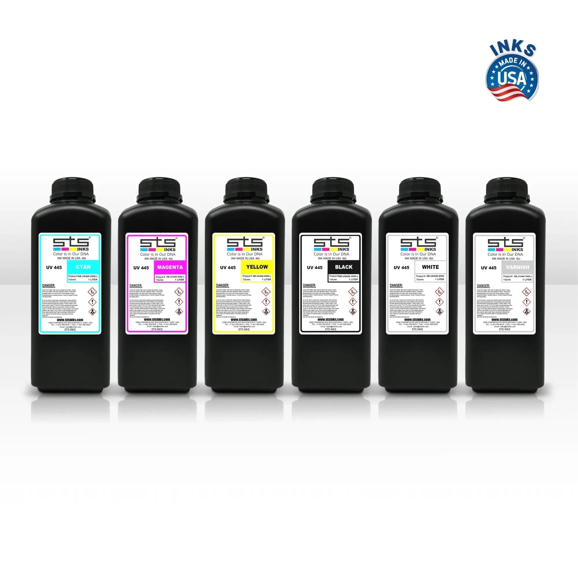 Compatible UV 445 Cure Ink for Epson I3200 (LED LAMP) - Allprintheads