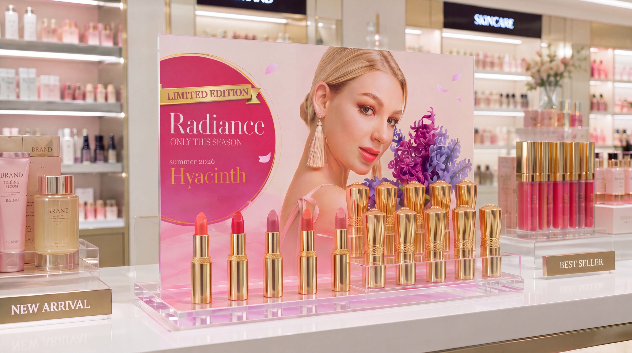 Mimaki UJF200 application - cosmetics POP