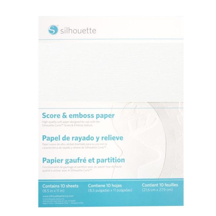 Score & Emboss Paper - 8.5 in. x 11 in. - Allprintheads
