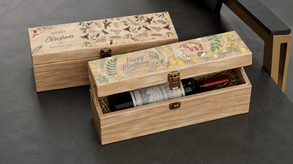 Mimaki UJF200 application - gift box packaging