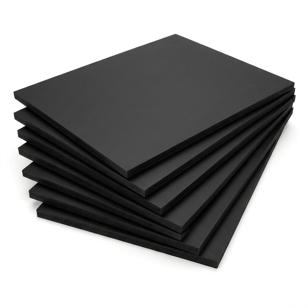 EZplastix black PVC sheet 1/8 inch