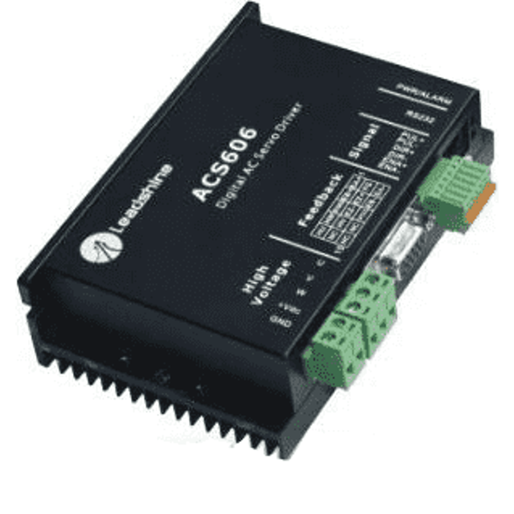 Leadshine AC servo driver ACS606 work at 24-60VDC out 200W with BLM57180-1000 Brushless servo motor 180W - 6315013 - Allprintheads