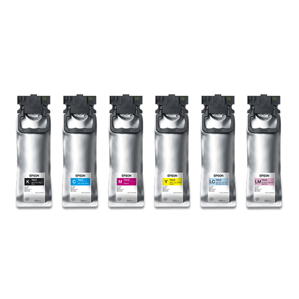 Epson UltraChrome D6r-S 250 mL Ink Packs — SureLab D1070 / D1070DE