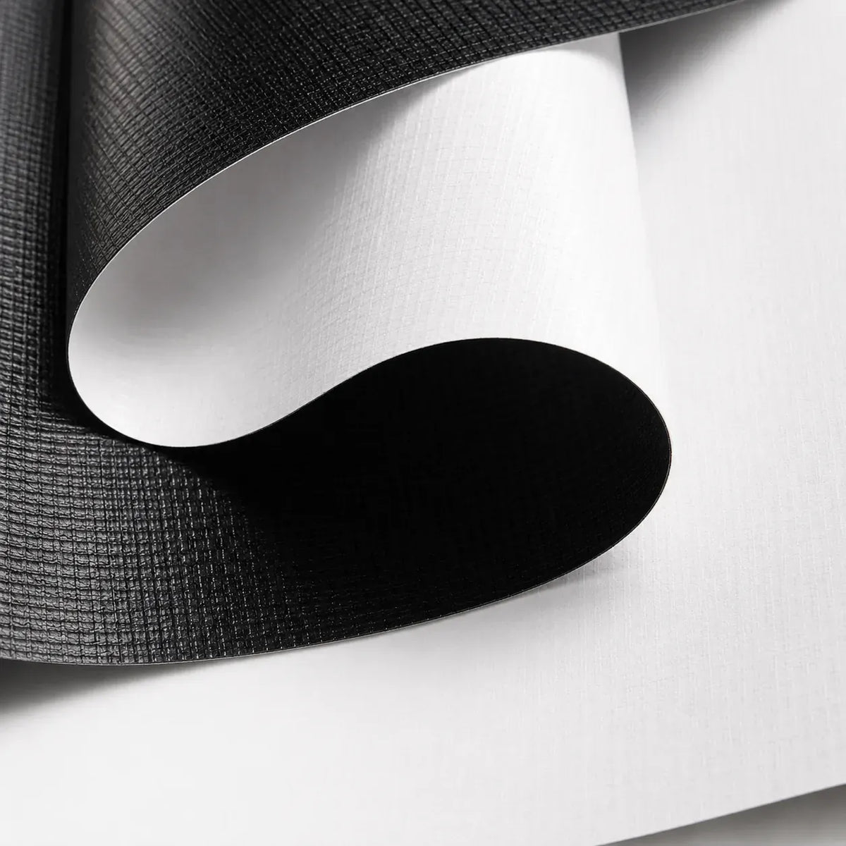 BFlex 13 oz Frontlit Banner Matte White/Black (Block-Out) - 126" x 150' Roll