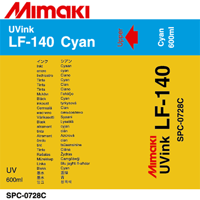 Mimaki LF-140 600mL - Curable UV ink Packs - www.allprintheads.com