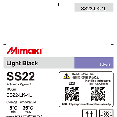 Mimaki SS22 Eco-Solvent Ink 1 L - Allprintheads