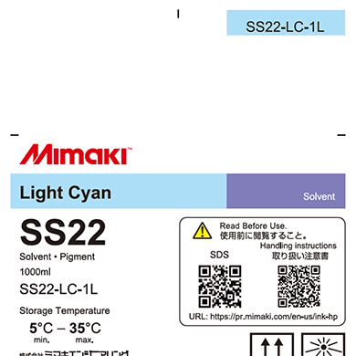 Mimaki SS22 Eco-Solvent Ink 1 L - Allprintheads
