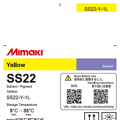 Mimaki SS22 Eco-Solvent Ink 1 L - Allprintheads