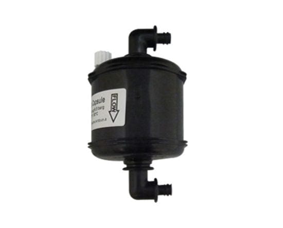 Mimaki Capsule Filter Black 10 micron Luer Elbow - MACCA1007R - www.allprintheads.com