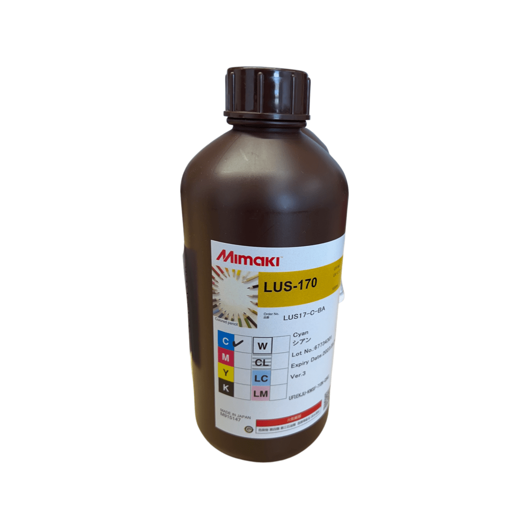 LUS-170 UV Curable Ink for Mimaki UCJV printers - www.allprintheads.com