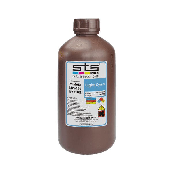 Compatible Ink for Mimaki LUS-120 UV Curable 1 Liter - www.allprintheads.com