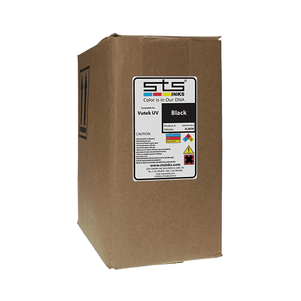 Compatible Bag for Vutek UV Cure 5 Liter made by STS Inks - www.allprintheads.com
