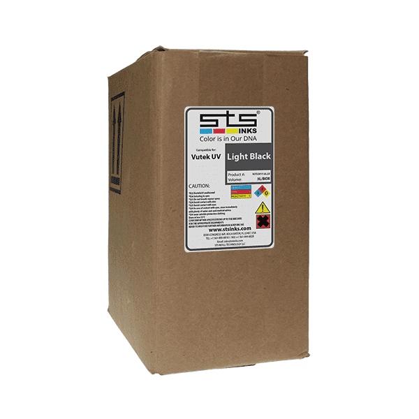 Compatible Bag for Vutek UV Cure 5 Liter made by STS Inks - www.allprintheads.com
