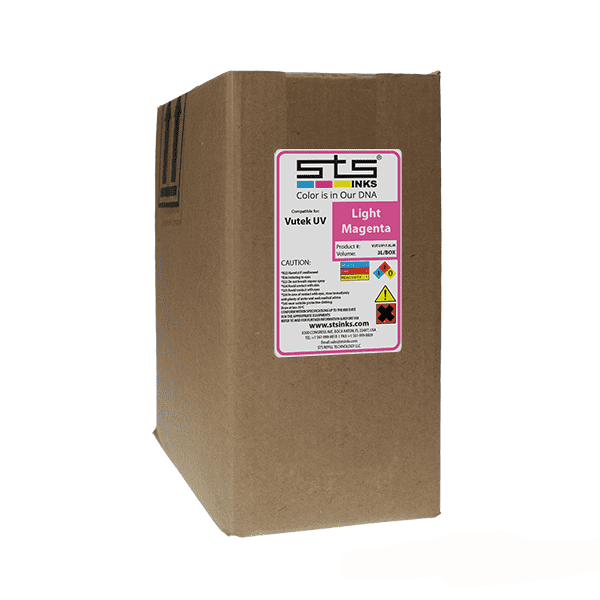Compatible Bag for Vutek UV Cure 5 Liter made by STS Inks - www.allprintheads.com