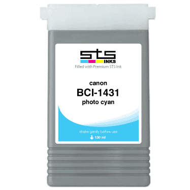 Compatible Cartridge for Canon Cyan BCI-1431 for imagePROGRAF - www.allprintheads.com
