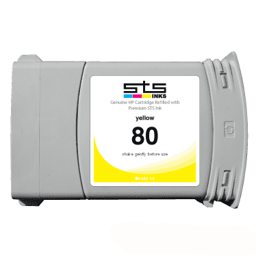 Compatible Cartridge for HP80  350 mL C4846A - www.allprintheads.com